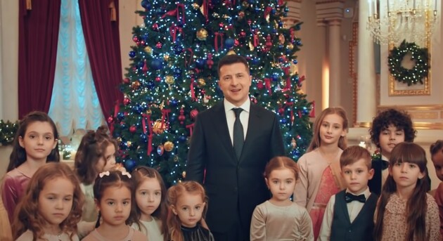 Детям из новогоднего поздравления Зеленского заплатили по 500 грн — СМИ