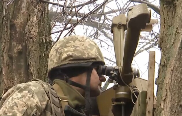Российские наемники обстреляли позиции ВСУ из гранатомета