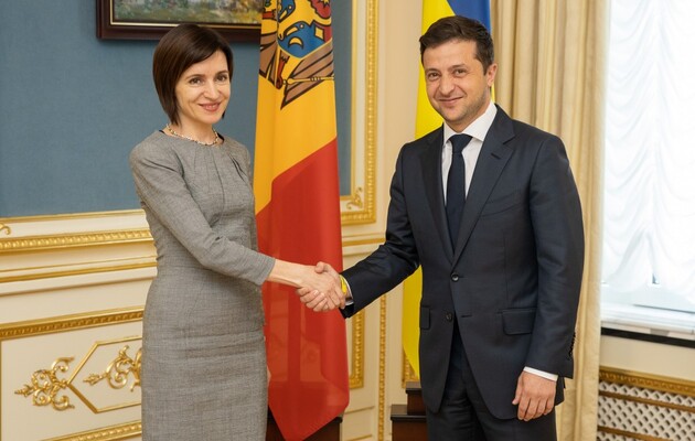 Зеленский и Санду договорились о создании Президентского совета для решения совместных задач Украины и Молдовы 