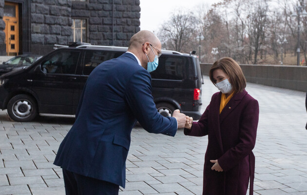  Шмигаль прийняв Санду на Грушевського