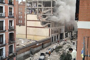 Взрыв прогремел в центре Мадрида
