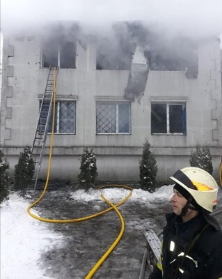 У результаті пожежі в харківському будинку для літніх людей загинули 15 осіб – ДСНС