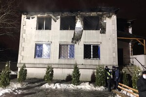 Через пожежу у будинку для літніх людей у Харкові затримали чотирьох осіб