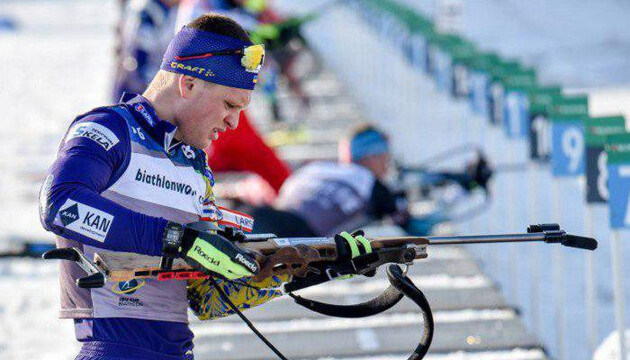 Українець Дудченко зупинився за крок від п'єдесталу на етапі Кубка світу з біатлону 