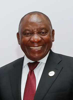 Президент ЮАР выступил со специальным обращением на Давосском онлайн-форуме