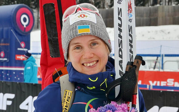 Украинка Меркушина завоевала серебро чемпионата Европы по биатлону