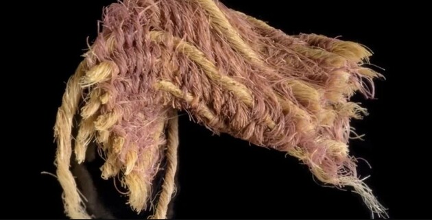 Вчені знайшли пурпурову тканину часів царя Соломона 