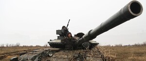 Українські танкісти провели навчання на Донеччині: фоторепортаж 