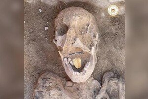 Археологи знайшли в Єгипті мумію з золотим язиком