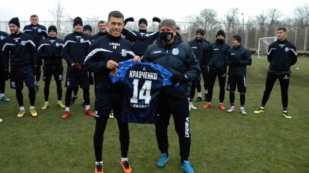  Кравченко - гравець "Чорноморця"