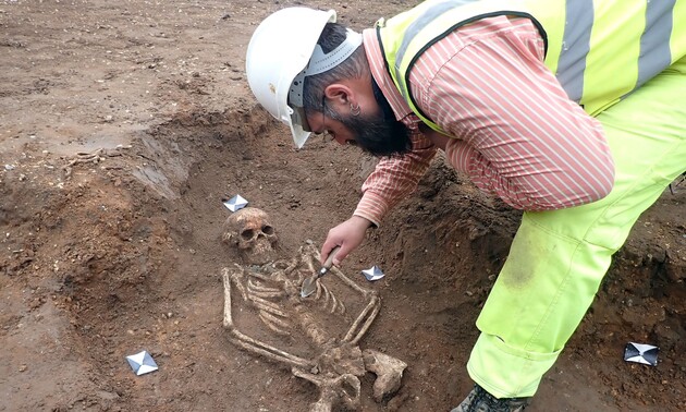 Археологи нашли захоронения англосаксов в Кембриджском университете