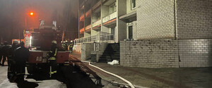 Поліція розслідує обставини пожежі в запорізькій лікарні 
