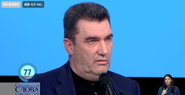 Данилов рассказал, как СНБО готовил санкции против Козака и его каналов