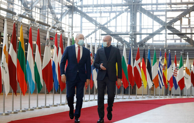  Шмигаль провів переговори з главою Євроради