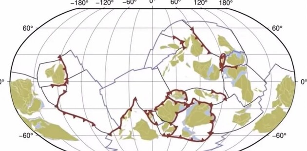 Вчені відтворили модель руху тектонічних плит за мільярд років 