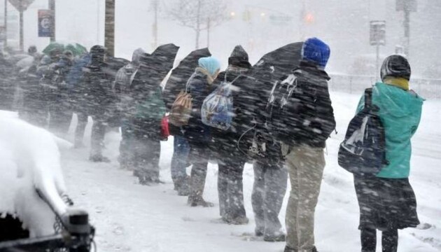 На зміну снігопадам в Україну прийдуть сильні морози 