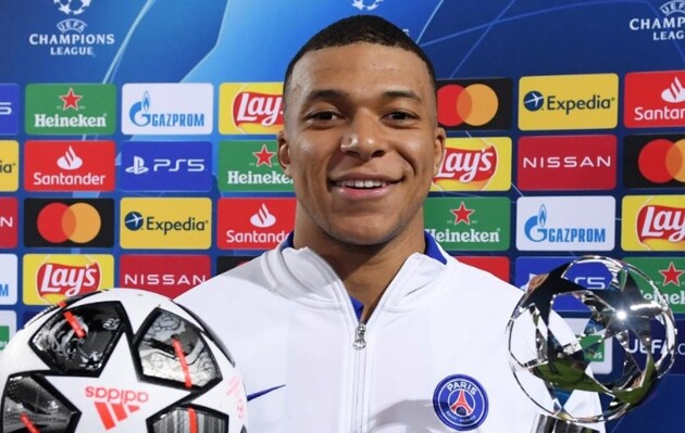 Мбаппе стал лучшим игроком матча