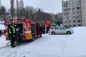 В Ровно загорелось здание облрады