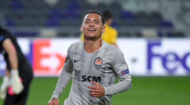 Алан Патрик забил первый гол "Шахтера"