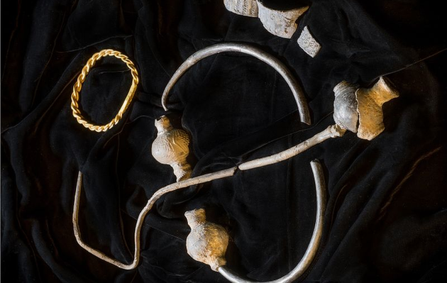 Клад был найден на фермерском поле