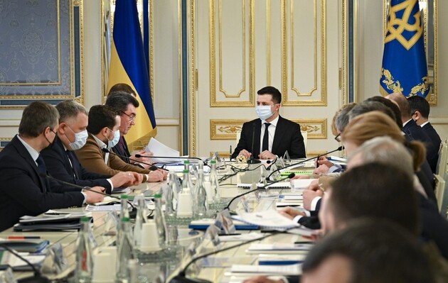 Закрита частина засідання РНБО була присвячена Донбасу 