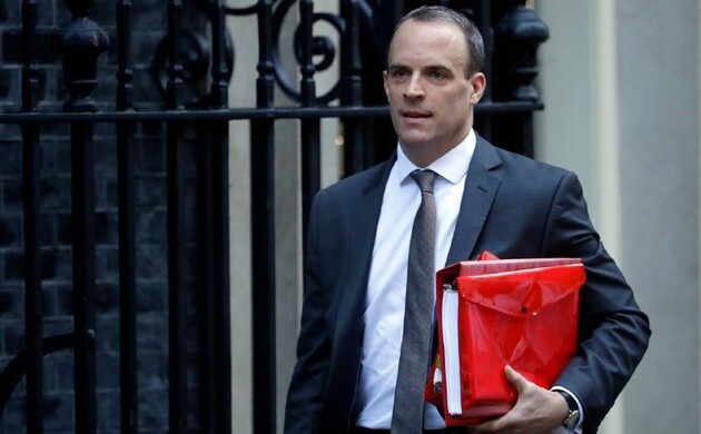 Министр иностранных дел Великобритании Доминик Рааб