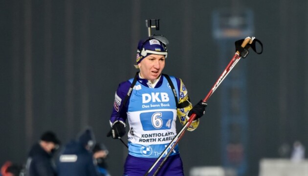 Украинка Пидгрушная стала 12-й в масс-старте на чемпионате мира по биатлону