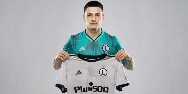 Русин будет играть за "Легию" до конца 2021 года
