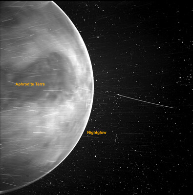 Солнечный зонд NASA сделал снимок Венеры крупным планом