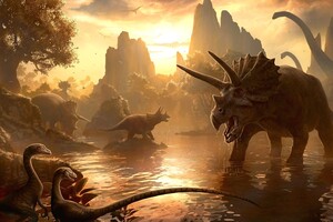 Молодые динозавры изменили свою экосистему