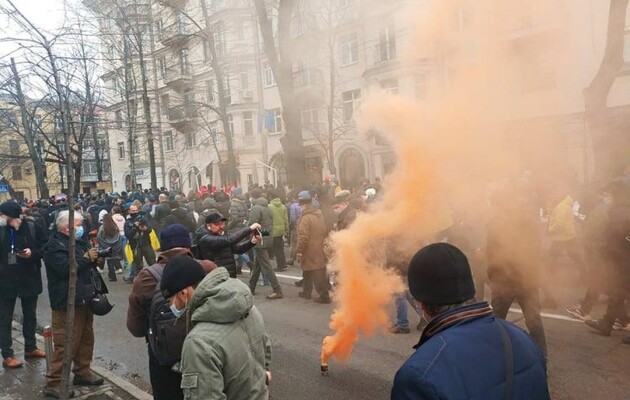 У Києві мирно завершилася акція протесту проти вироку Стерненку