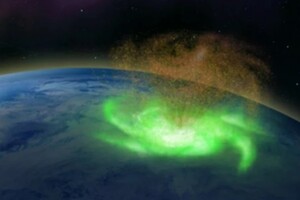 Ученые рассказали о «космическом урагане» над Северным полюсом Земли
