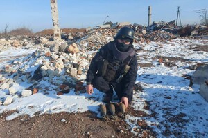 Украинские саперы обезвредили 100 мин и снарядов в зоне ООС за сутки