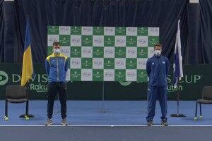 Українські тенісисти дізналися суперників по матчу Кубка Девіса 