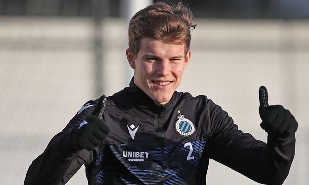 Cоболев допоміг "Брюгге" здобути перемогу