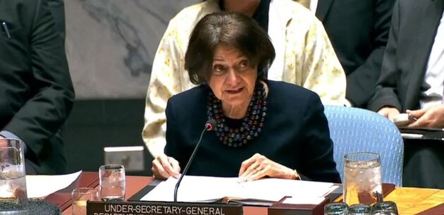 Заместитель генерального секретаря ООН Розмари ДиКарло 