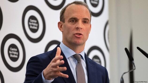 Министр иностранных дел Великобритании Доминик Рааб