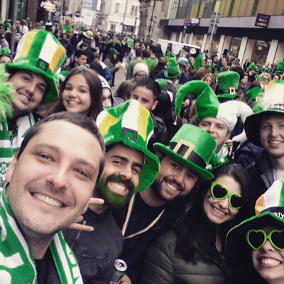 Кольором Дня святого Патрика є зелений