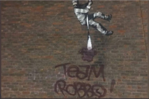 В Англии испортили граффити Бэнкси на стене бывшей тюрьмы