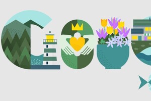 Google присвятив дудл Дню святого Патрика 
