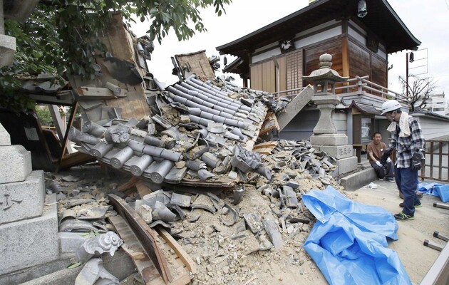 Землетрус магнітудою 7,2 стався в Японії 