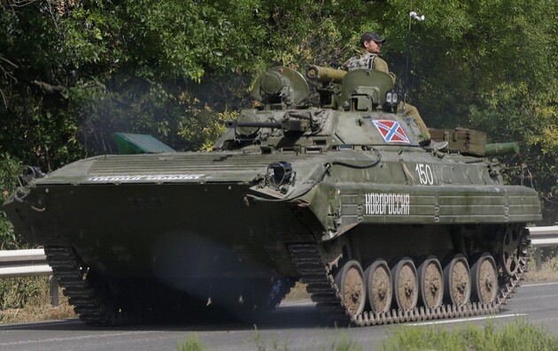 Наблюдатели ОБСЕ зафиксировали скопление бронетехники в оккупированной части Луганщины