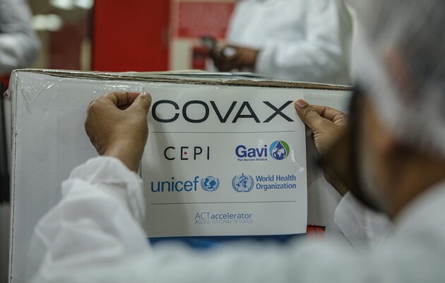 ВООЗ просить 10 млн вакцин на програму COVAX 