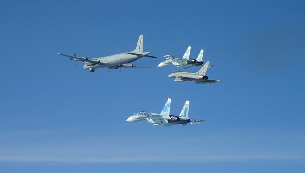Самолеты НАТО перехватили за один день шесть групп российских бомбардировщиков 