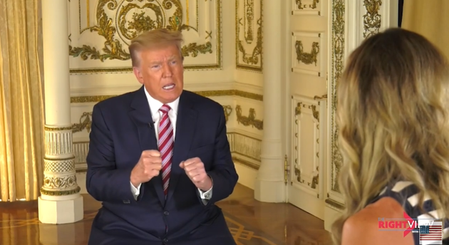 Дональд Трамп дал своей невестке интервью, в котором хвалил себя и ругал Байдена