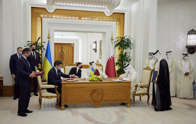 Україна і Катар підписали 13 важливих документів і два комерційних контракту – Зеленський 
