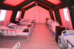 В Хмельницкой области развернули мобильный COVID-госпиталь 