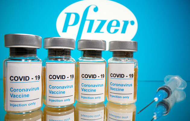 Україна домовилася про поставки 10 млн доз вакцини Pfizer