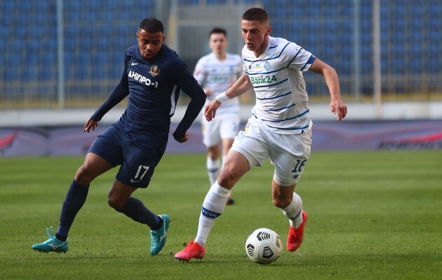 "Динамо" с середины второго тайма играло в большинстве