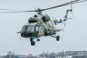 Сухопутным войскам Украины поставили на вооружение модернизированный вертолет Ми-8МТ